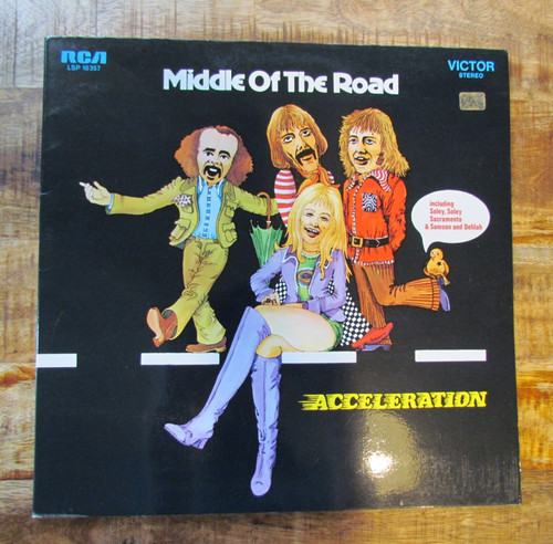Middle the road - the,