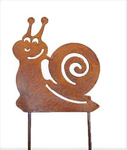 Gartenstecker schnecke - gartenstecker,