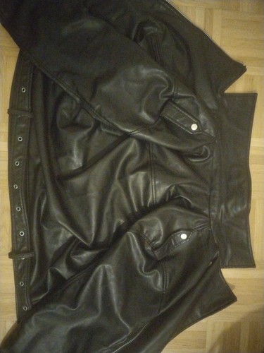 Pull bear lederjacke - lederjacke, größe