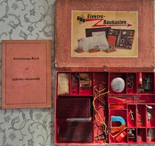 EGB Elektro- Baukasten1959  Experimentierkasten Elektro