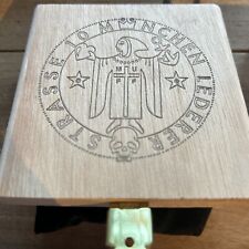 Patrik Muff Holzboxen Leer Mit  Samtsäckchen, Staubig