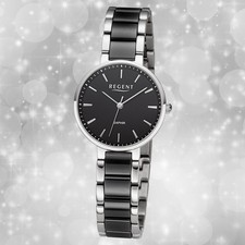 Armbanduhr Keramik silber