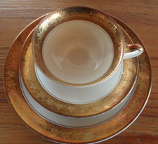 Kaffeegedeck 3tlg porzellan - 3tlg,