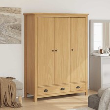 Kleiderschrank 3 Türen Kiefer