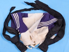 Kaiserliche Marine Kieler Kragen und Halsknoten Tuch