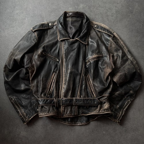 Vintage leather lederjacke - vintage,