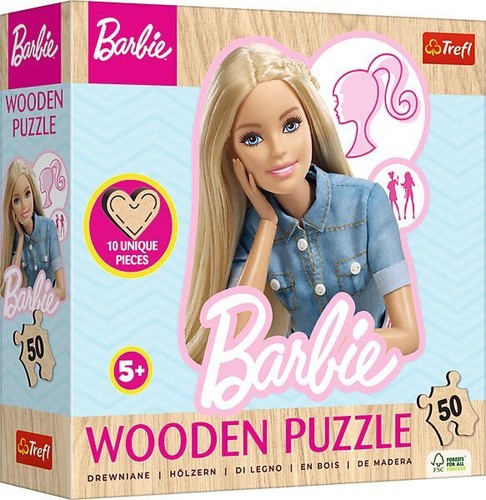 Holz puzzle junior barbie - puzzle,