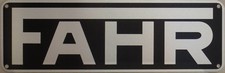 Fahr Schlepper Haubenschild Typenschild Motorhaube D12 D15 D17 D22 D25 bis 1956