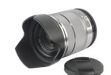 Sony Alpha SEL1855 18-55mm F/3.5-5.6 E-Mount OSS Objektiv silber "TOP-Zustand"