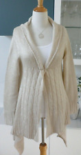 Kaffe Impressionen Strickmantel Cardigan Strickjacke beige Gr. 38 M  NEU NP 80€