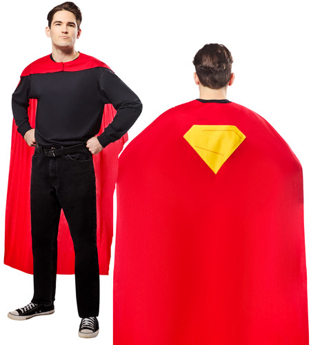 Superman umhang erwachsene - superman,