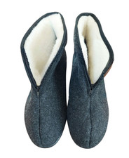 Winter Hausschuhe Hausstiefel Filz Schurwolle WARM Hüttenschuhe Puschen