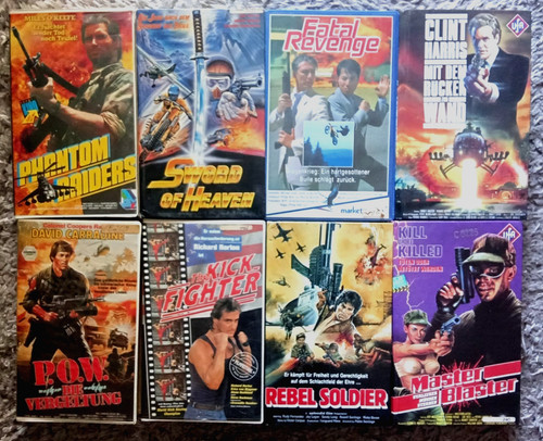 Original vhs verleih - verleih, hüllen
