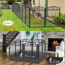 Welpenlaufstall Tierlaufstall Welpenauslauf Freigehege Hunde Laufstall mit Boden