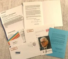 KONRAD ZUSE - Konvolut mit 3