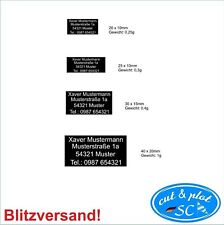 Kennzeichnung Adressschild