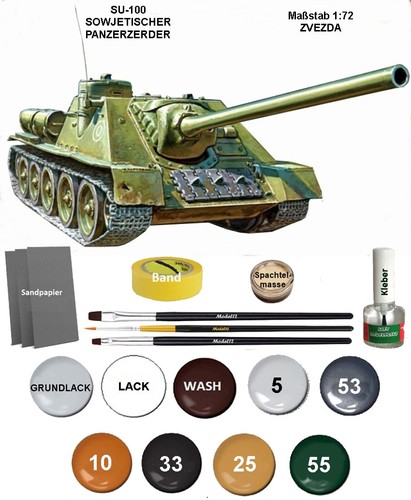 Model sowjetischer jagdpanzer - sowjetischer,
