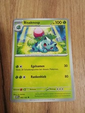 Pokemon Karte Bisaknosp