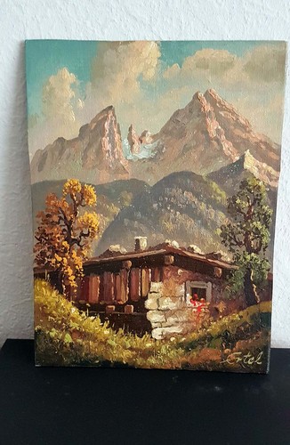 Watzmann ölgemälde ertel - watzmann,