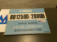 Yamaha RD 125 200 Werkstatthandbuch Handbuch Manual Reparaturanleitung  A3918