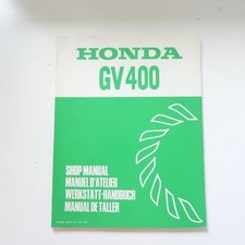 original Werkstatthandbuch Honda Motor GV 400 Reparaturanleitung A9841