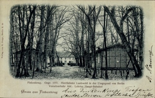 Finkenkrug falkensee im - ak,