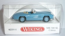 Wiking 023301 MB 300 SL Cabrio 1957 - 1963 hellblau 1:87 Spur H0