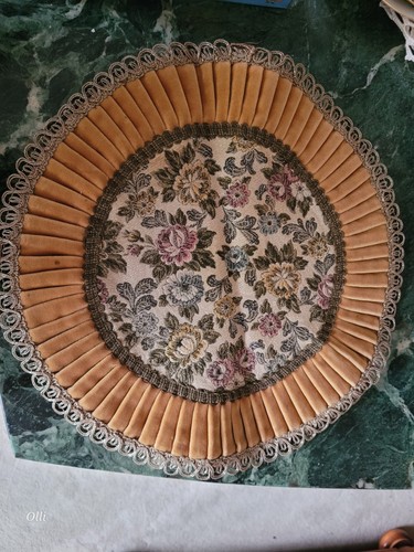 Vintage zierdecke brokat - zierdecke,