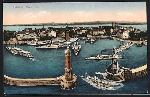 Ansichtskarte lindau - lindau, im