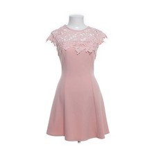 Lipsy London, Kleid, Größe: 36, Pink, Elasthan/Polyester, Einfarbig, Spitze -BWg