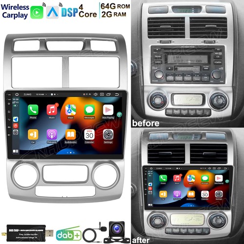 Dab 64gb android autoradio - dab+, 15