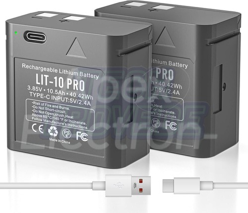 Pack 10500mah rechargeable - 2-pack,