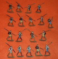 Heinrichsen Zinnfiguren Germanen Fußvolk im Marsch OVP Wotan Odin Thor Wikinger