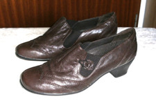 Medicus Pumps Hochfront Größe 7 G Leder Braun