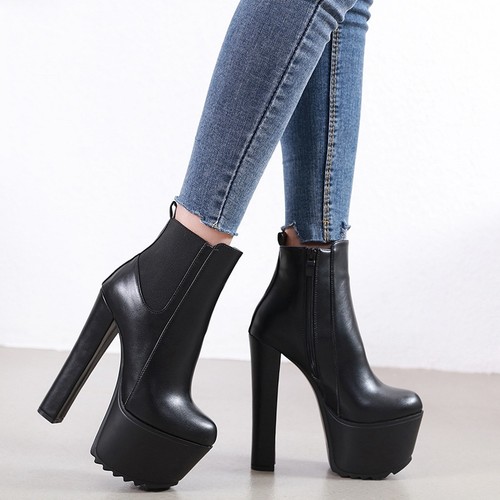 Damen stiefeletten sexy pumps - stiefeletten,