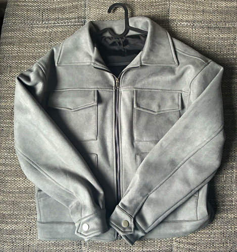 Herren bomberjacke kunstleder - herren,