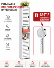 Badezimmerschrank schmal mit