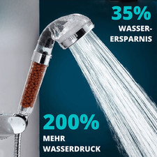 Wassersparender Duschkopf