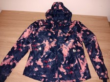 crivit Jacke Mädchen 146/152 blau/lachsfarben