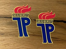 Ddr aufkleber junge - 2x,