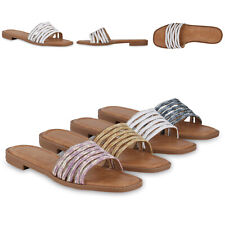 Damen Pantoletten Sandaletten