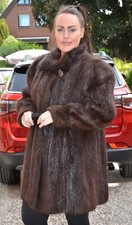 A5412 NUTRIA JACKE ECHT PELZ