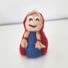 Fingerpuppe,Rotkäppchen