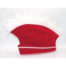 ROT WEIßE NARREN KAPPE # Karneval Damen Herren Kostüm Funkengarde Mütze Hut Narr