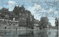AK  Hannover - Leinepartie  1913