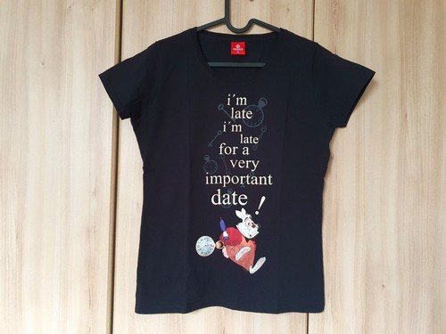 Damenshirt alice wunderland - damenshirt,