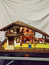 weihnacht krippe mit figuren