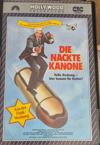 Vhs die nackte - vhs, kanone