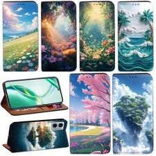 PU Leder Handy Ständer Abdeckung Etui für Motorola Moto E13/E14/E20/E30/E40 UK