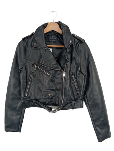 Stradivarius kunstlederjacke - stradivarius,